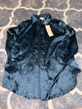 ACOA Brand new with tag button down shirt, size XS